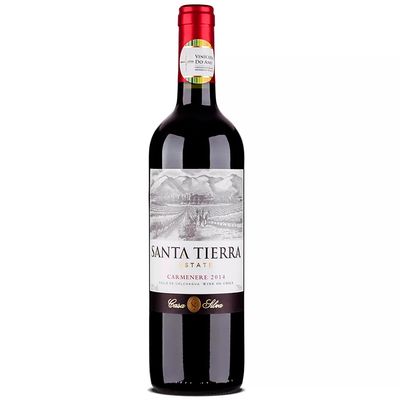 Vinho-Chileno-Tinto-Casa-Silva-Santa-Tierra-Carmenere-VinhoSite